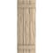 Ekena Millwork Rustic Three Board Joined Board-n-Batten Riverwood Faux Wood Shutters, 16 1/2W x 32H, PR SHUBJS16X32RWPR - alternate 5